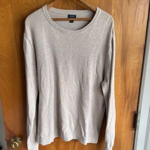 J. Crew Men’s Crewneck Sweater in Light Taupe